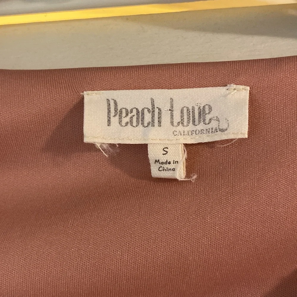 ‘Dusty Pink’ Blouse Bodysuit by Peach Love California - Picture 4 of 11